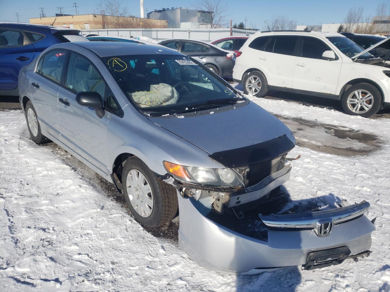 HONDA CIVIC DX 2007 with VIN 2HGFA16337H007286 - Photo from auction