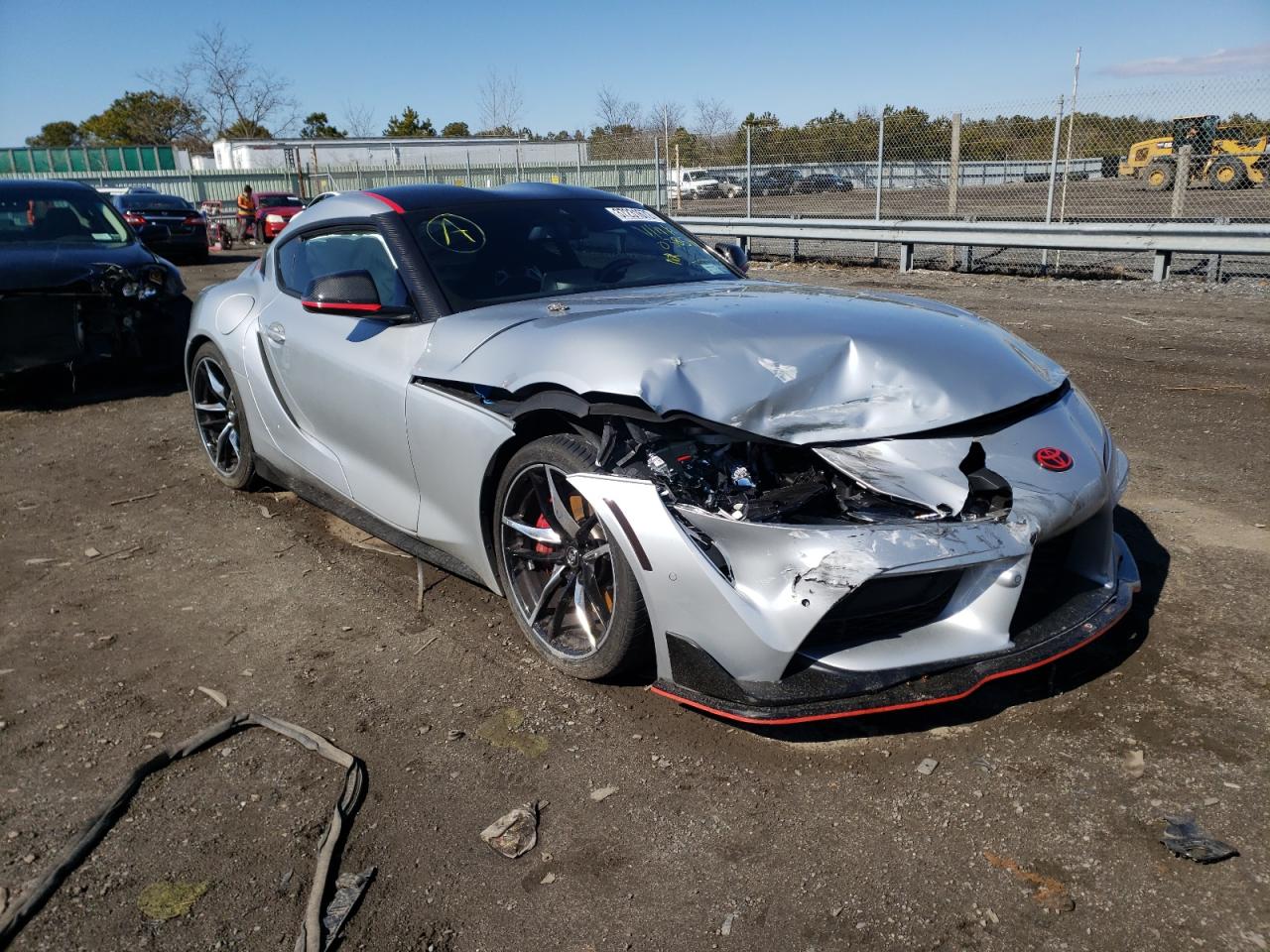 Photo 1 from auction – 2021 TOYOTA SUPRA BASE with VIN WZ1DB0C08MW038541