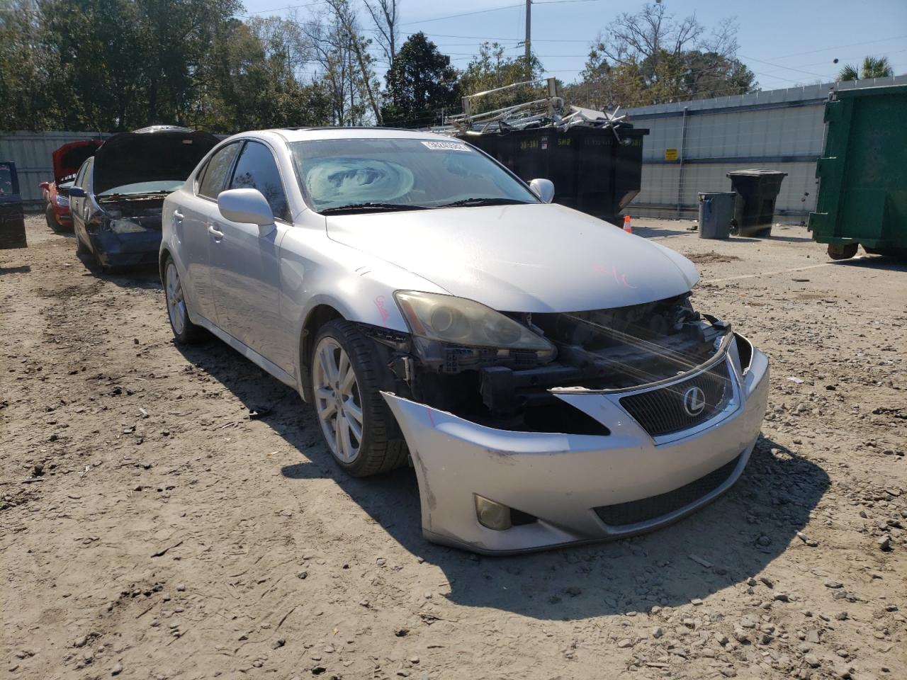 LEXUS IS 350 2006 with VIN JTHBE262665007365 - Photo from auction