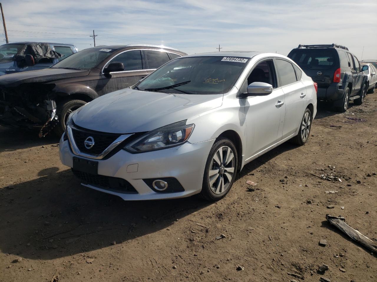 Photo 2 from auction – 2016 NISSAN SENTRA S with VIN 3N1AB7AP4GY252582