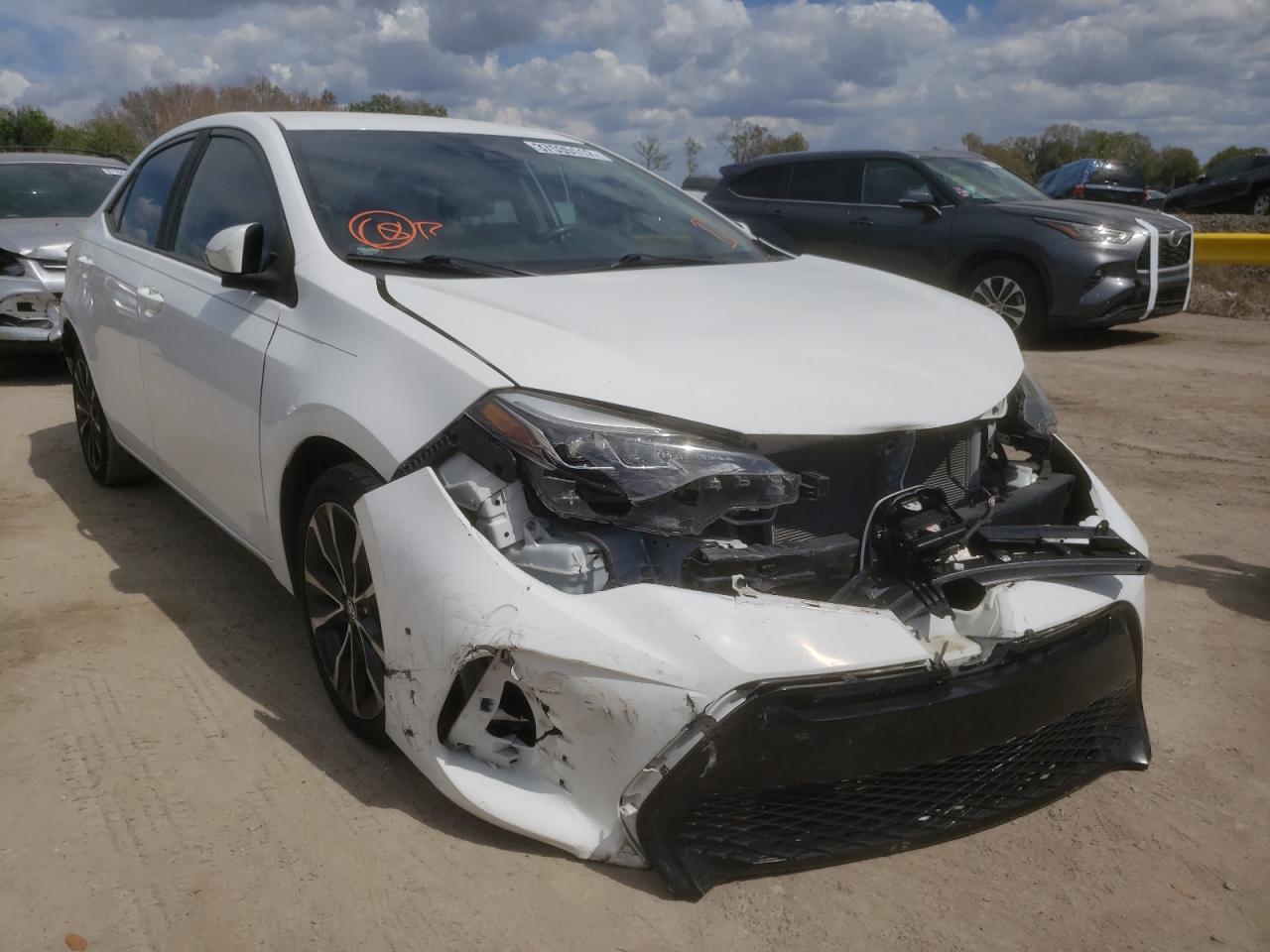 TOYOTA COROLLA L 2017 with VIN 2T1BURHE6HC859743 - Photo from auction