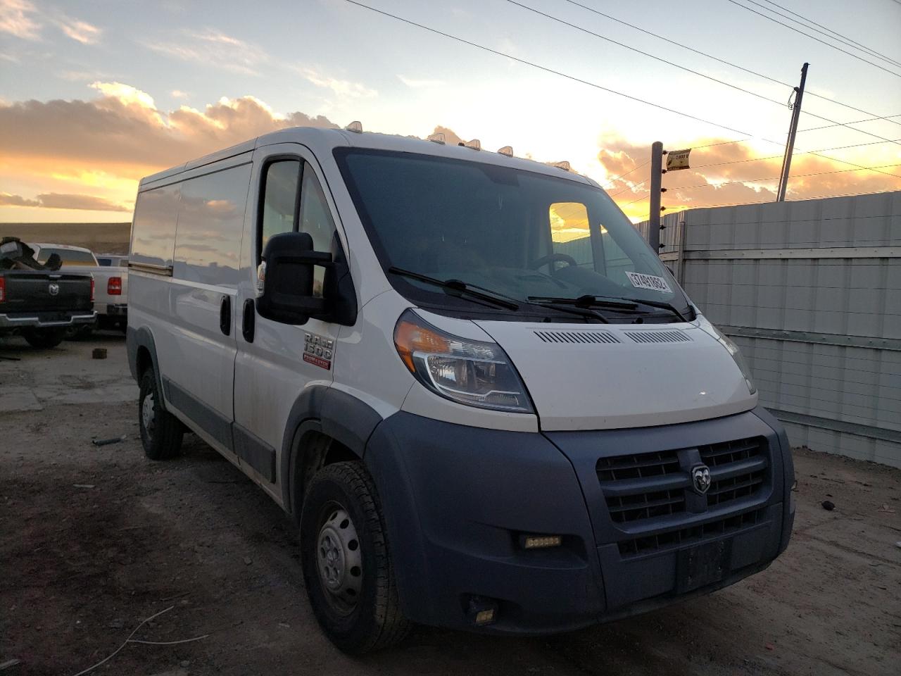 RAM PROMASTER 2016 with VIN 3C6TRVAG2GE115073 - Photo from auction