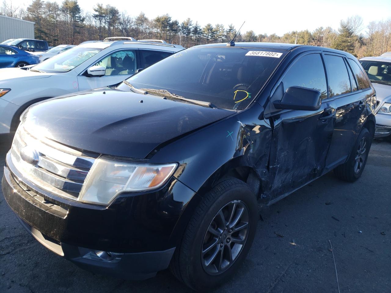 Photo 2 from auction – 2008 FORD EDGE SEL with VIN 2FMDK38C88BB36913