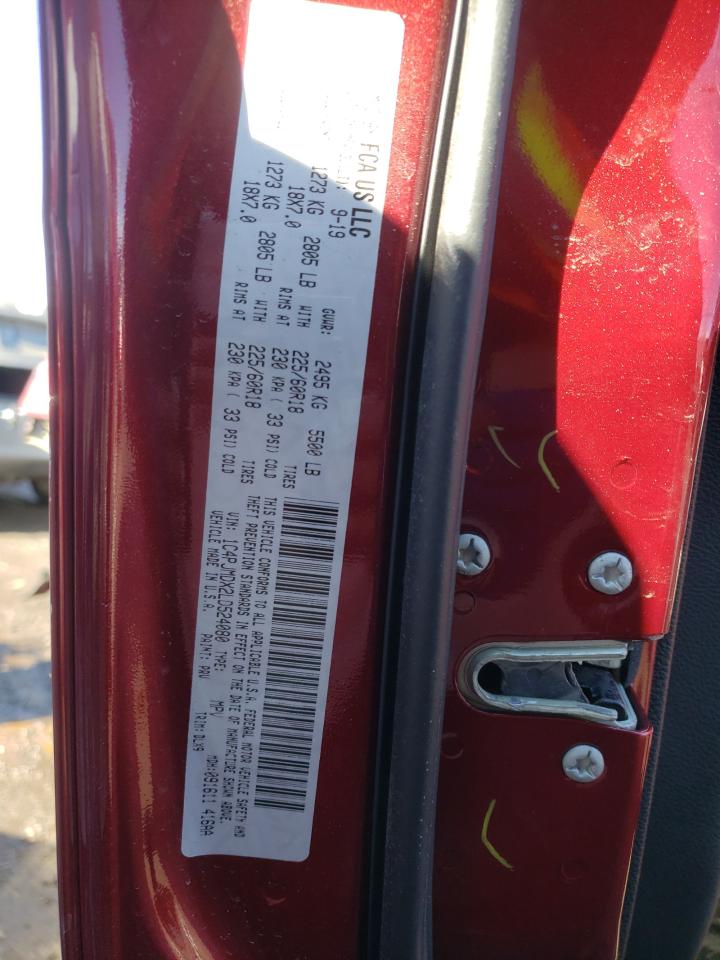 Photo 10 from auction – 2020 JEEP CHEROKEE L with VIN 1C4PJMDX2LD524080