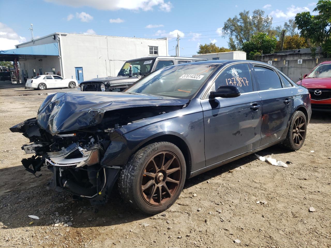 Photo 2 from auction – 2013 AUDI A4 PREMIUM with VIN WAUAFAFL8DA117610