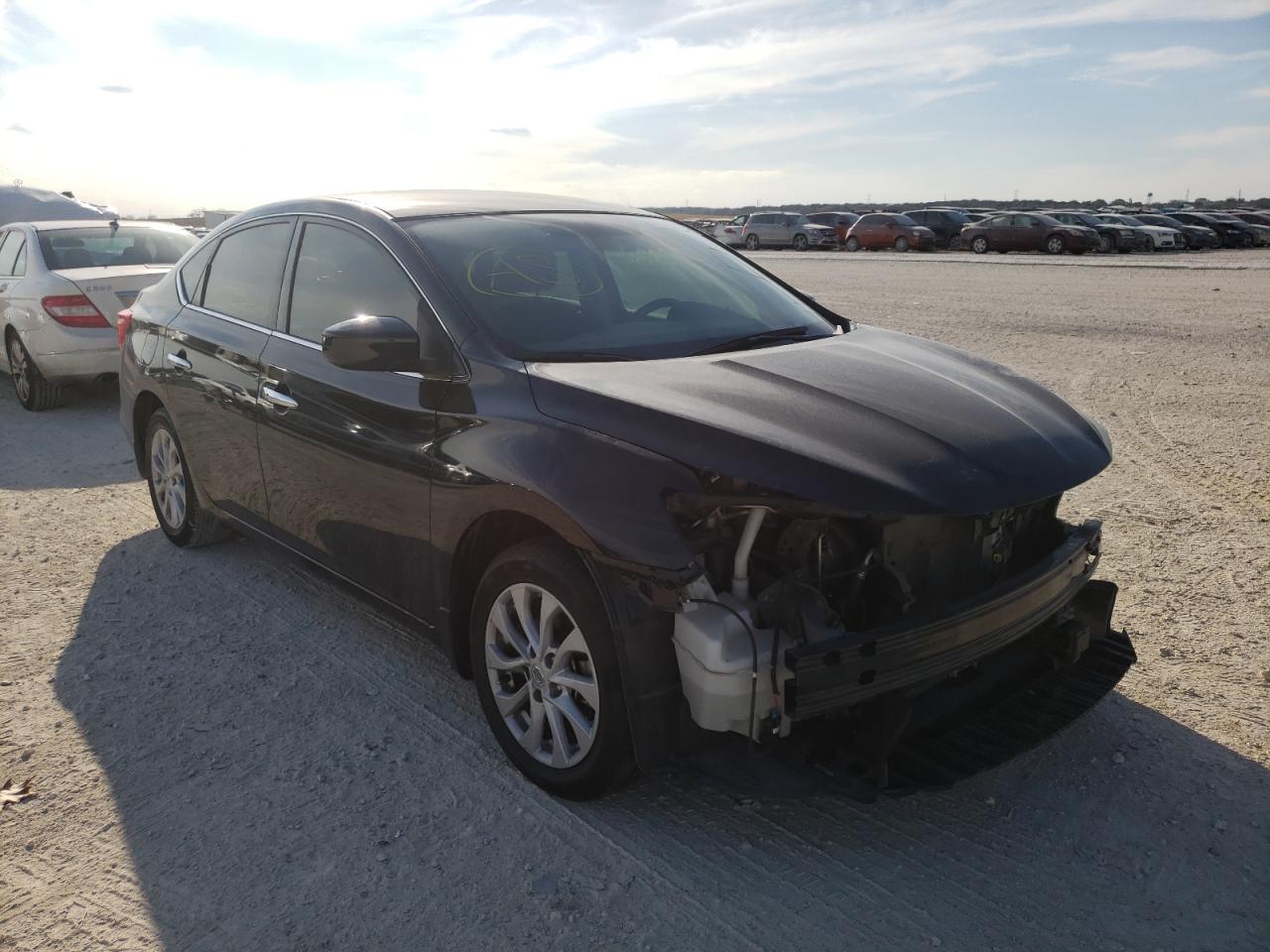 NISSAN SENTRA S 2019 with VIN 3N1AB7AP1KY402768 - Photo from auction