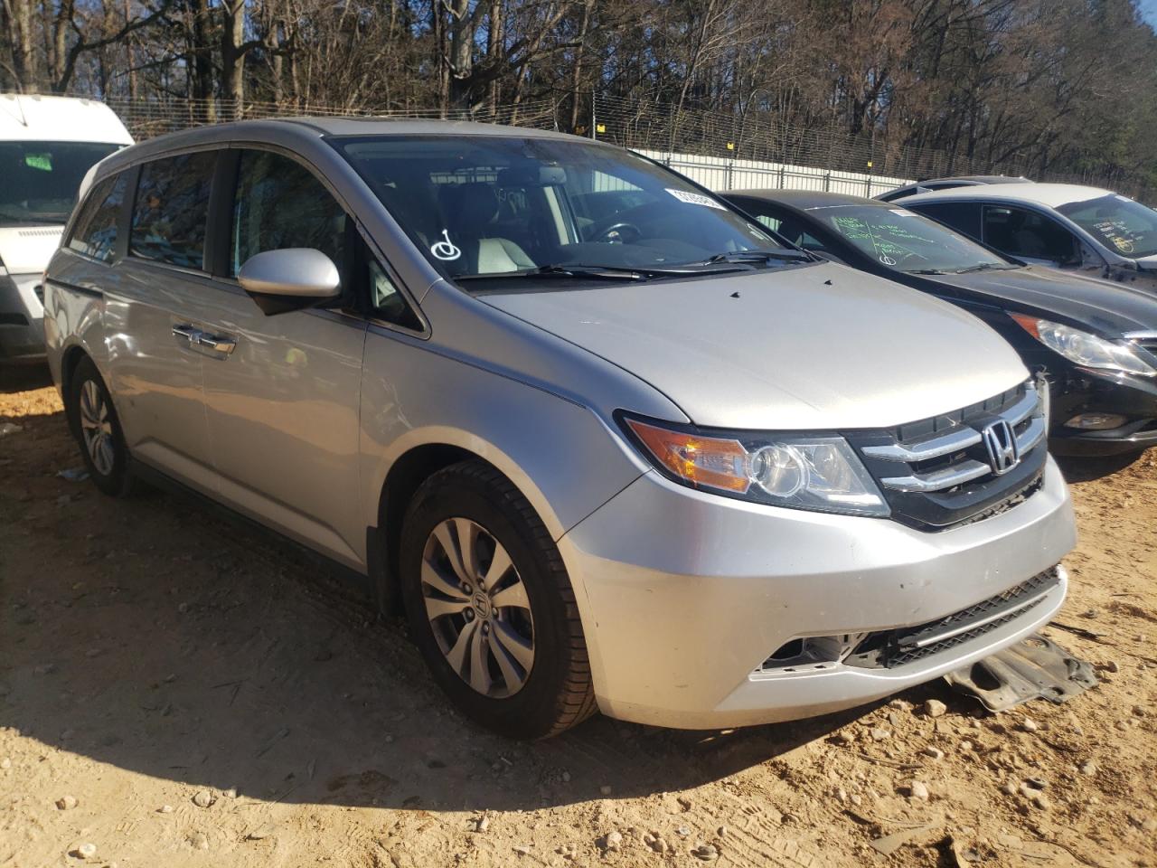 HONDA ODYSSEY EX 2014 with VIN 5FNRL5H6XEB116111 - Photo from auction