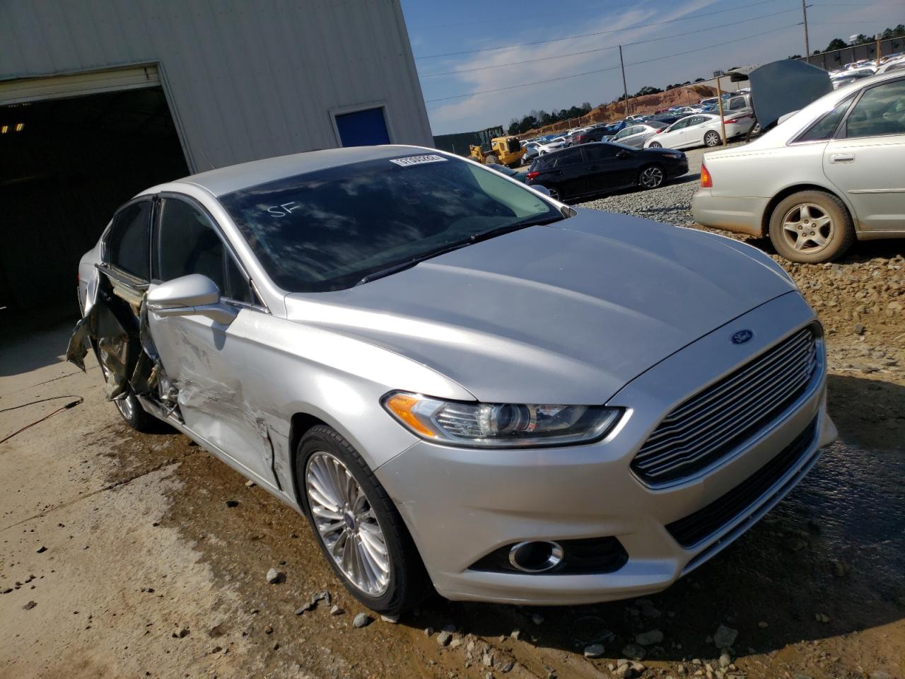 FORD FUSION TIT 2016 with VIN 3FA6P0K93GR332032 - Photo from auction