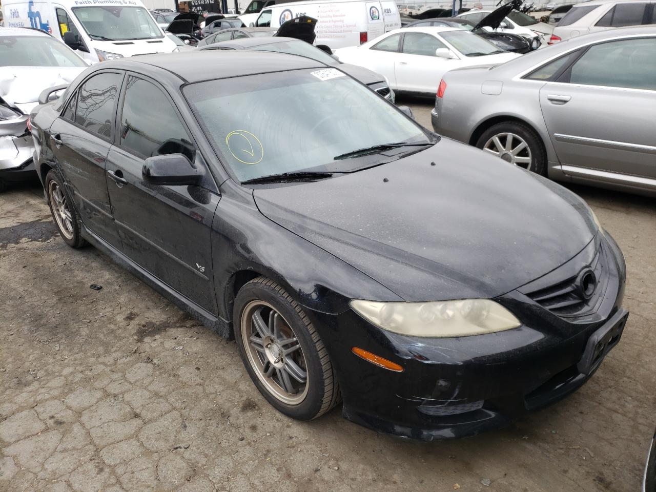 MAZDA 6 S 2004 with VIN 1YVFP80D645N83314 - Photo from auction