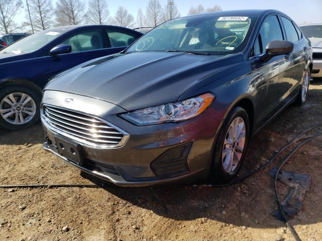 Photo 2 from auction – 2019 FORD FUSION SE with VIN 3FA6P0HD8KR276450