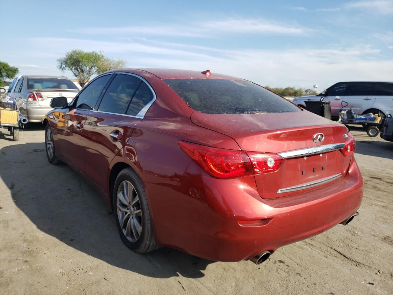 Photo 3 from auction – 2015 INFINITI Q50 BASE with VIN JN1BV7AP5FM331269