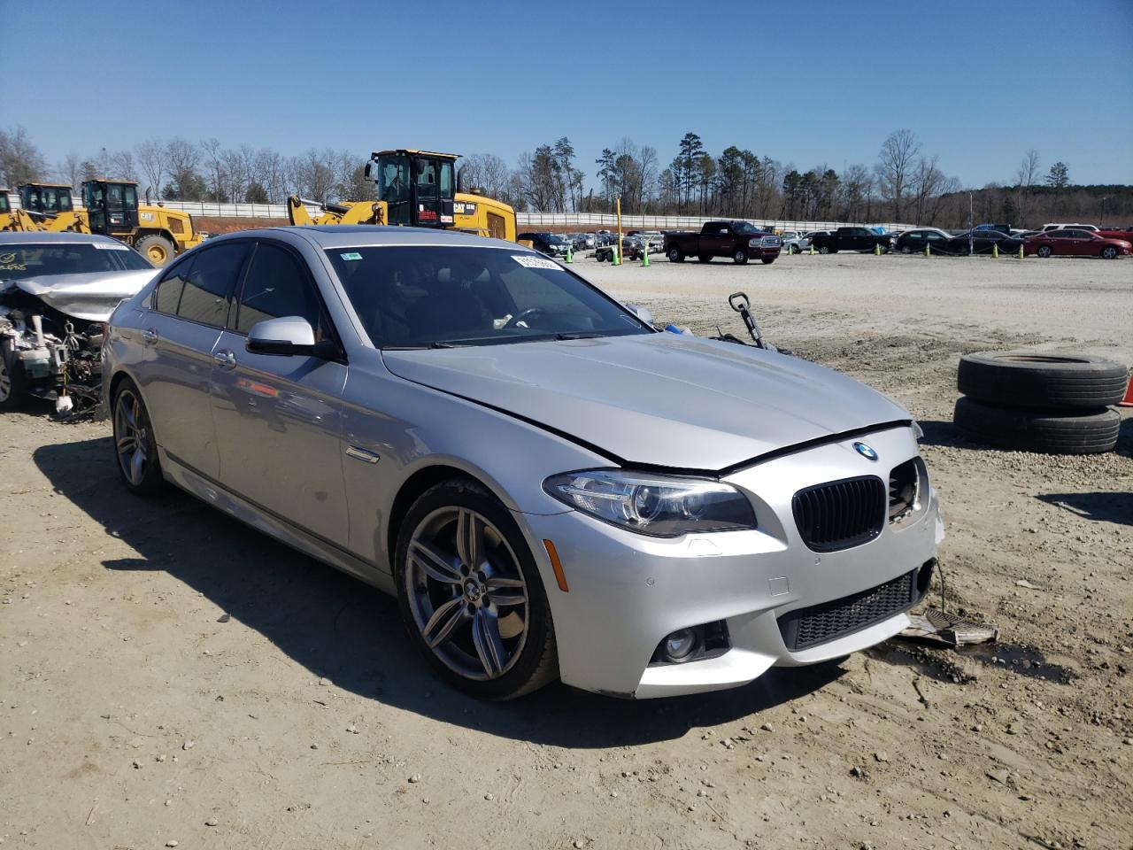 BMW 535 I 2014 with VIN WBA5B1C56ED480734 - Photo from auction