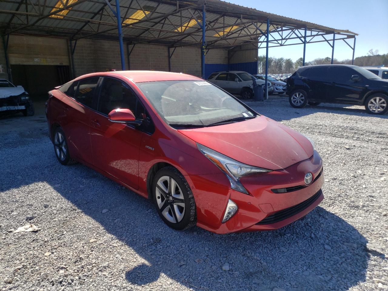 TOYOTA PRIUS 2018 with VIN JTDKARFU2J3066070 - Photo from auction