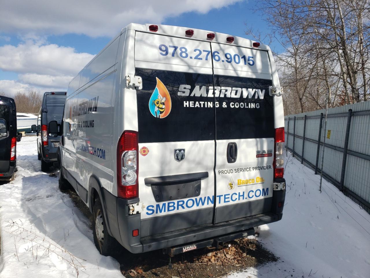 Photo 3 from auction – 2015 RAM PROMASTER with VIN 3C6TRVDG0FE515904