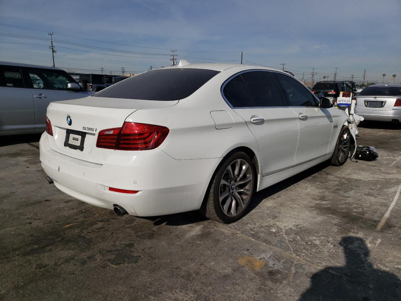 Photo 4 from auction – 2016 BMW 535 I with VIN WBA5B1C58GG554219