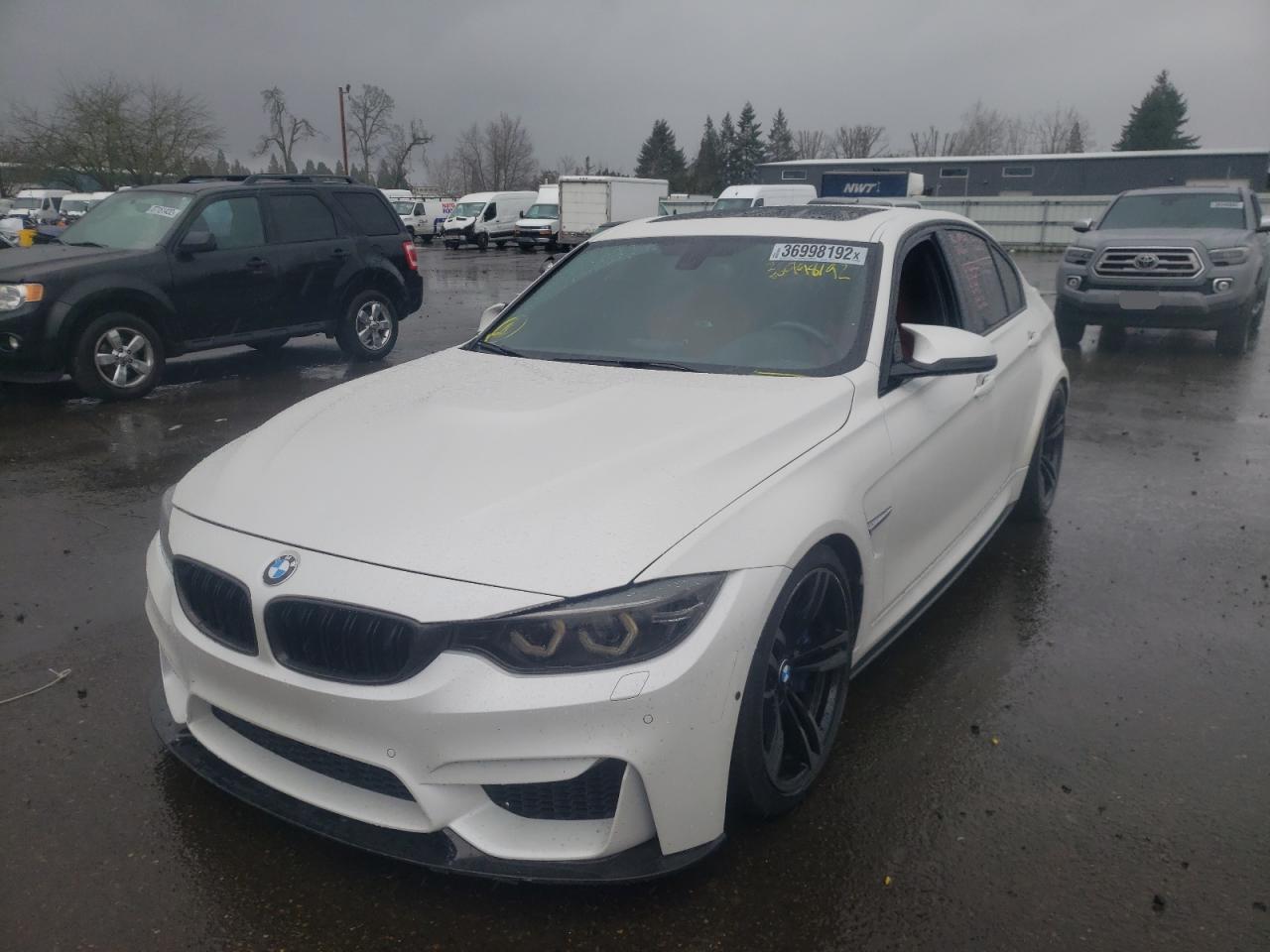 Photo 2 from auction – 2015 BMW M3 with VIN WBS3C9C51FP804851