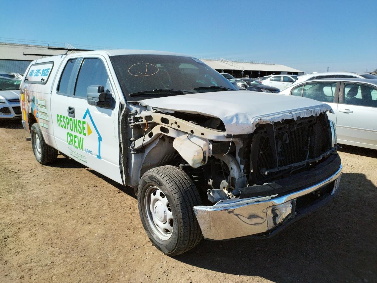 FORD F150 SUPER 2011 with VIN 1FTEX1CM6BFC90461 - Photo from auction