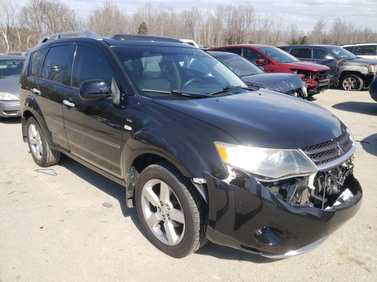 MITSUBISHI OUTLANDER 2008 with VIN JA4MT41XX8Z018454 - Photo from auction