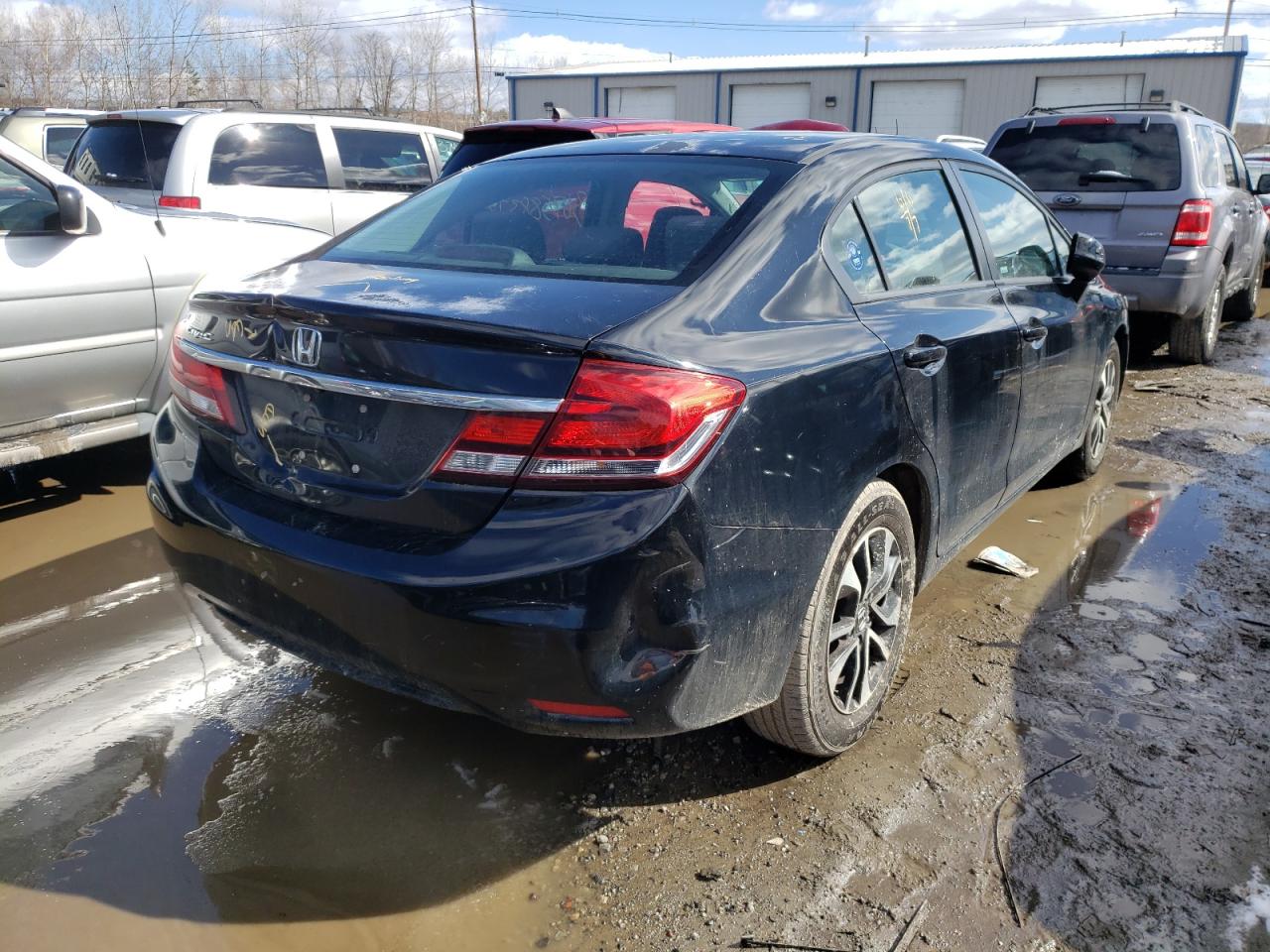 Photo 4 from auction – 2013 HONDA CIVIC EX with VIN 2HGFB2F86DH522776