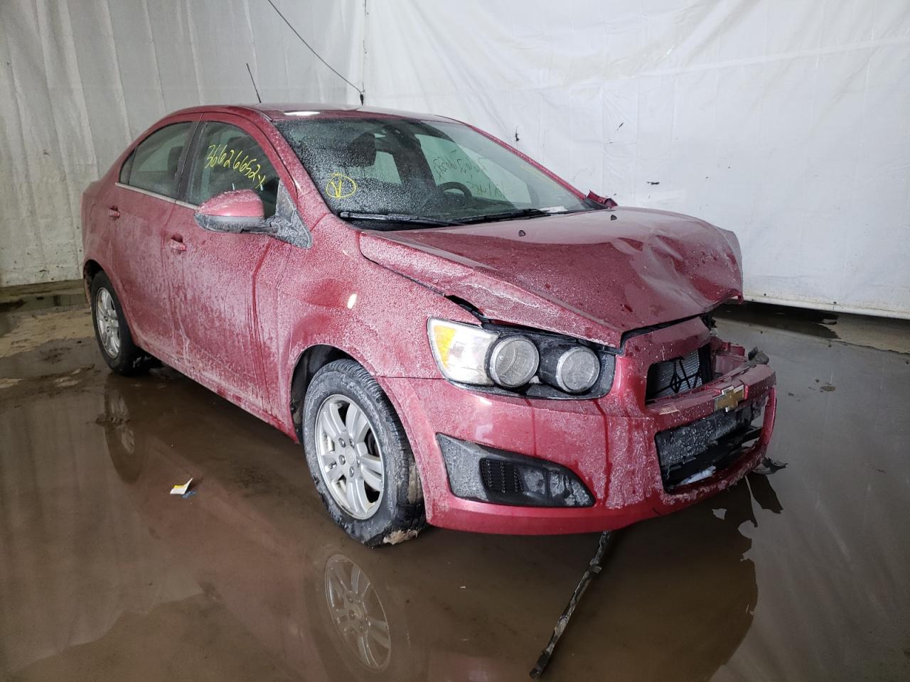 CHEVROLET SONIC LT 2016 with VIN 1G1JC5SG9G4183686 - Photo from auction