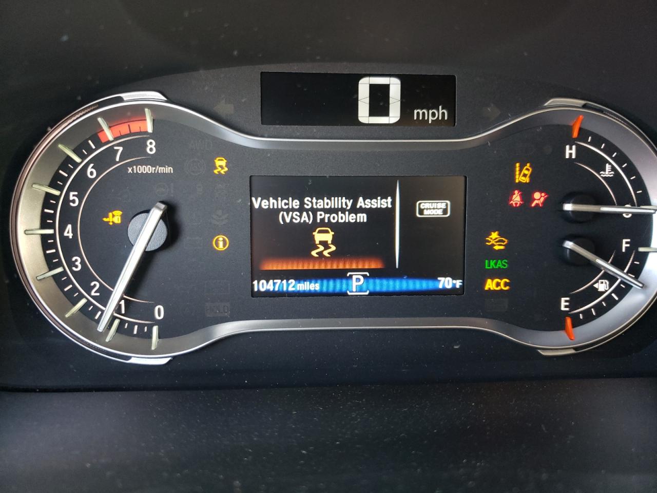Photo 8 from auction – 2016 HONDA PILOT EXL with VIN 5FNYF5H67GB049800