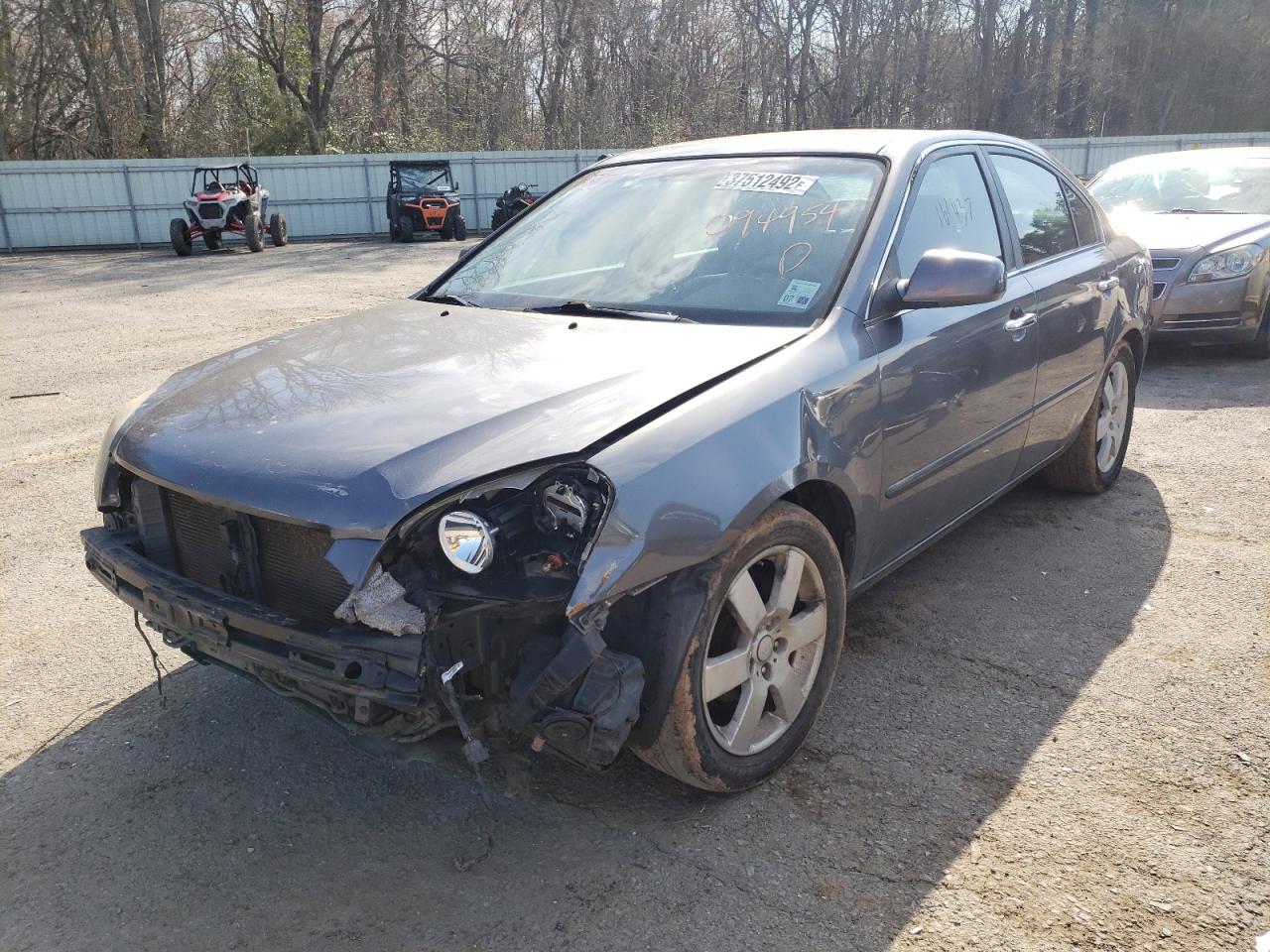 Photo 2 from auction – 2007 KIA OPTIMA LX with VIN KNAGE124X75094954