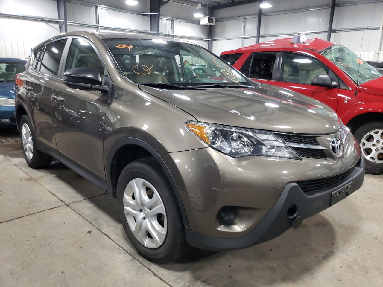 TOYOTA RAV4 LE 2013 with VIN 2T3BFREV6DW070006 - Photo from auction