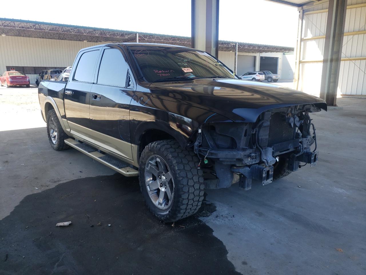 DODGE RAM 1500 2011 with VIN 1D7RB1CTXBS550283 - Photo from auction