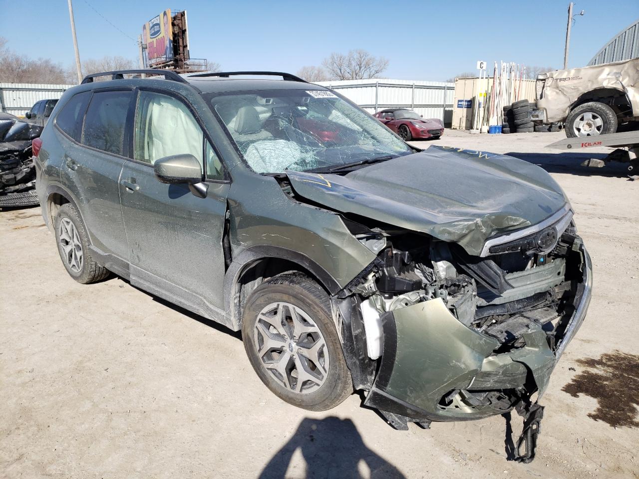 Photo 1 from auction – 2021 SUBARU FORESTER P with VIN JF2SKAJC0MH542497