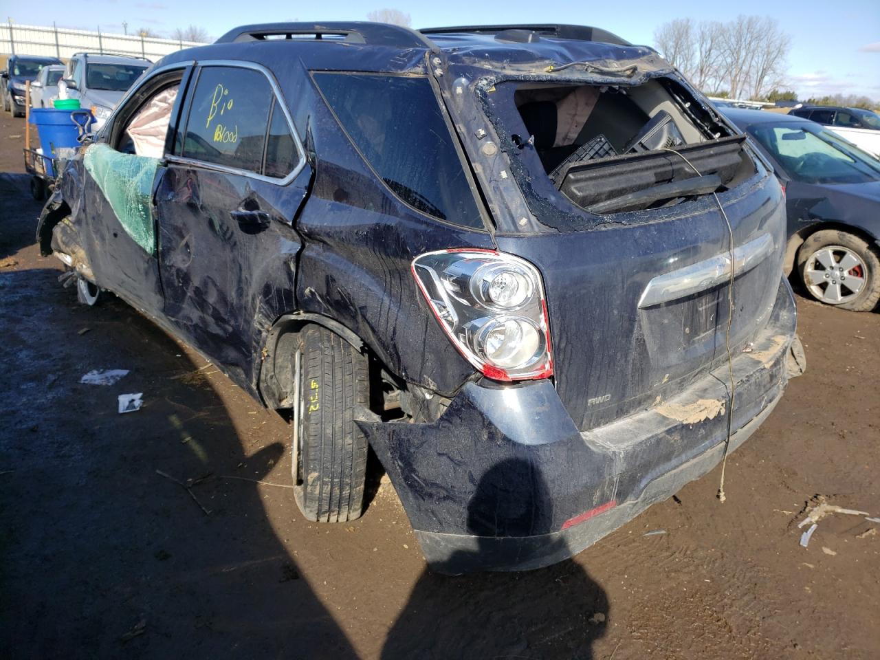 Photo 3 from auction – 2015 CHEVROLET EQUINOX LT with VIN 2GNFLGEK2F6373956