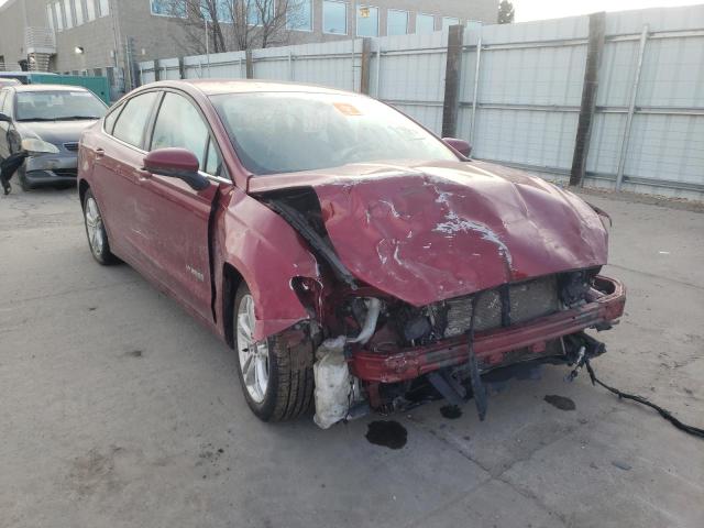 FORD FUSION SE 2018 with VIN 3FA6P0LU3JR209244 - Photo from auction