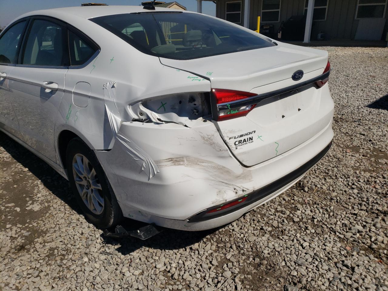 Photo 9 from auction – 2017 FORD FUSION S with VIN 3FA6P0G75HR212158