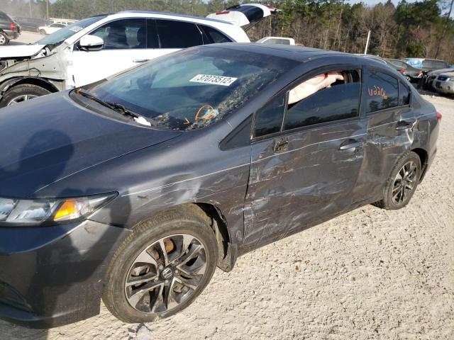 Photo 9 from auction – 2013 HONDA CIVIC EX with VIN 19XFB2F86DE074629