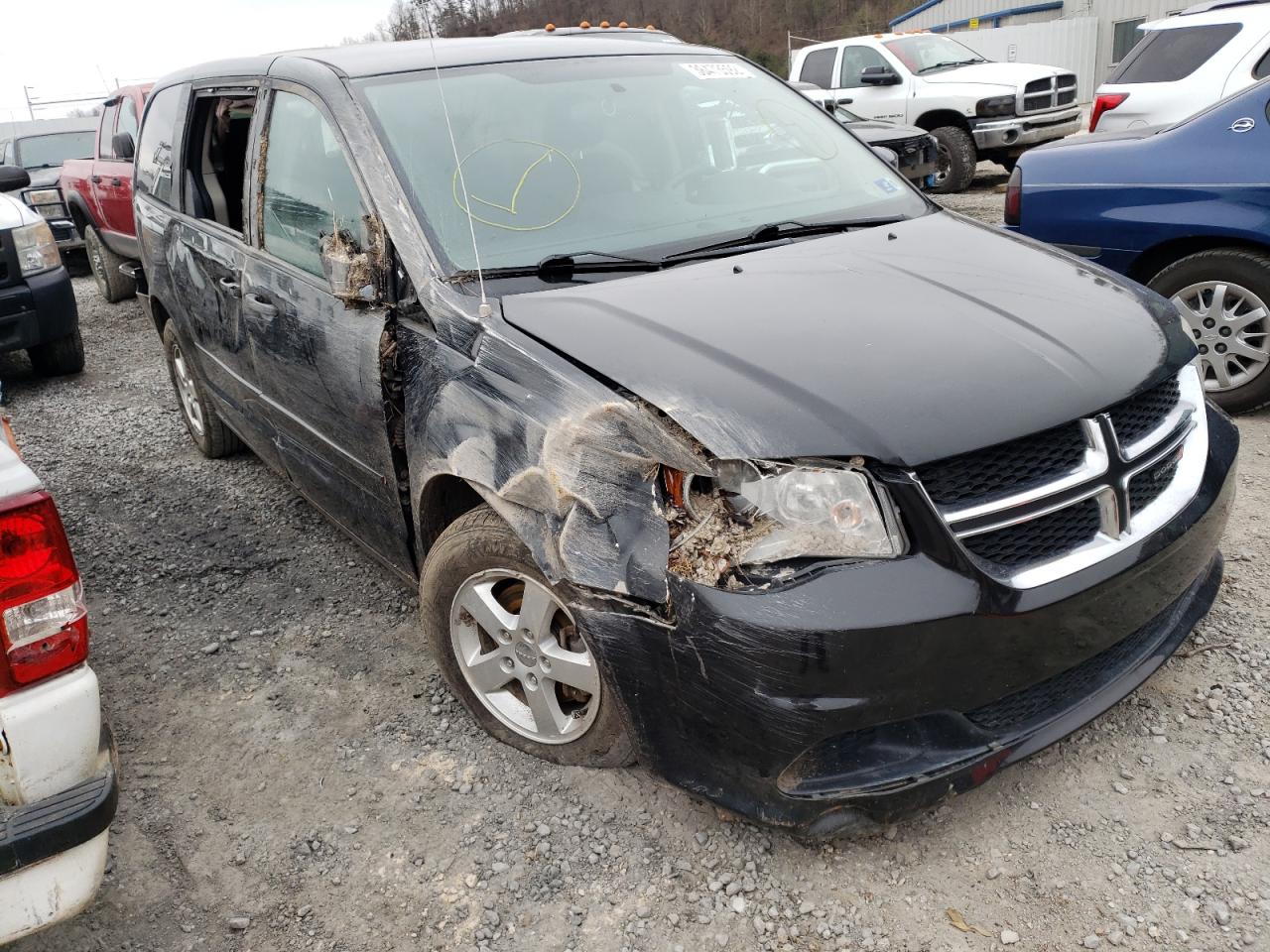 DODGE GRAND CARA 2013 with VIN 2C4RDGCG4DR502437 - Photo from auction