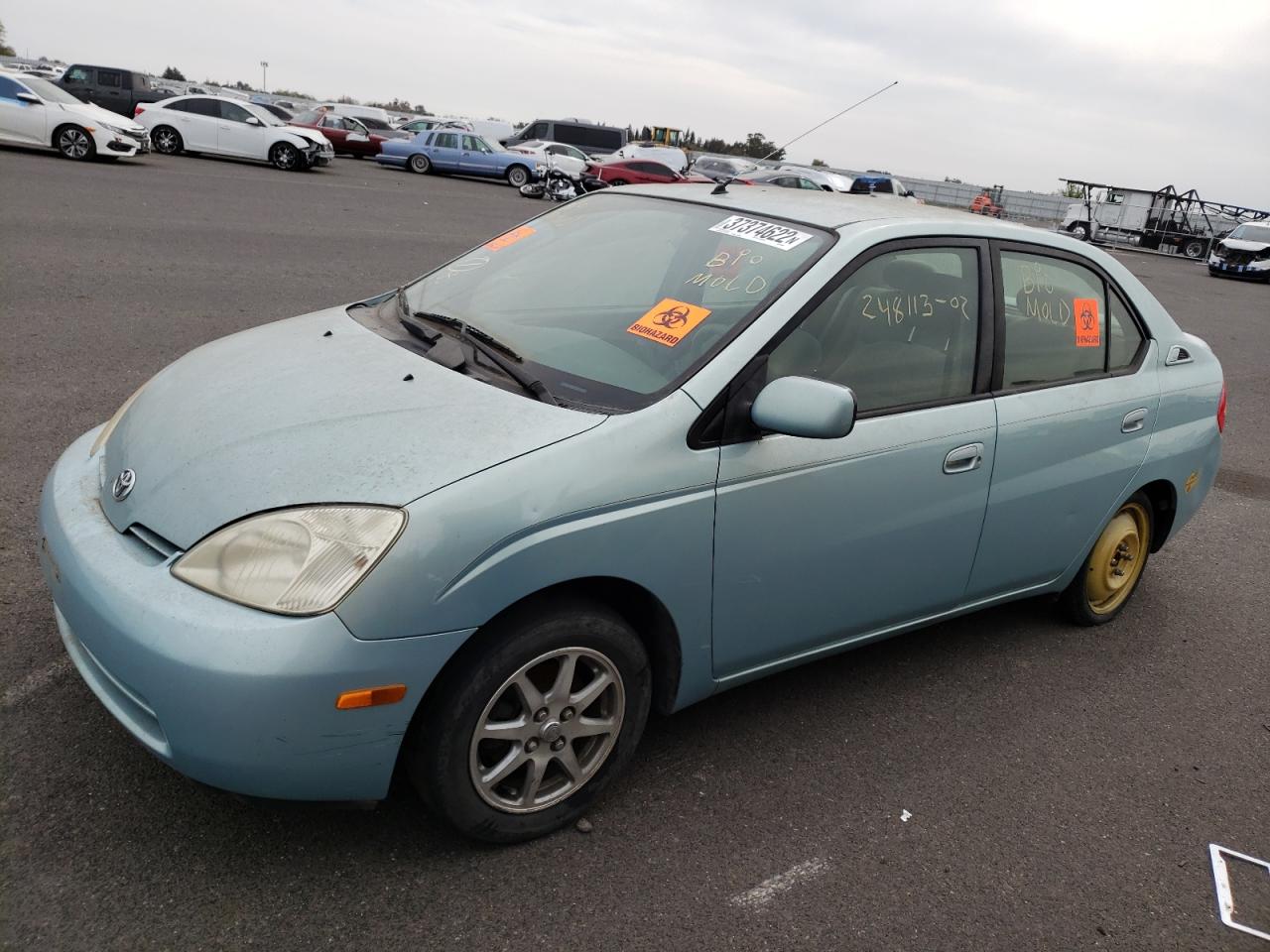 Photo 2 from auction – 2002 TOYOTA PRIUS with VIN JT2BK18U120041863
