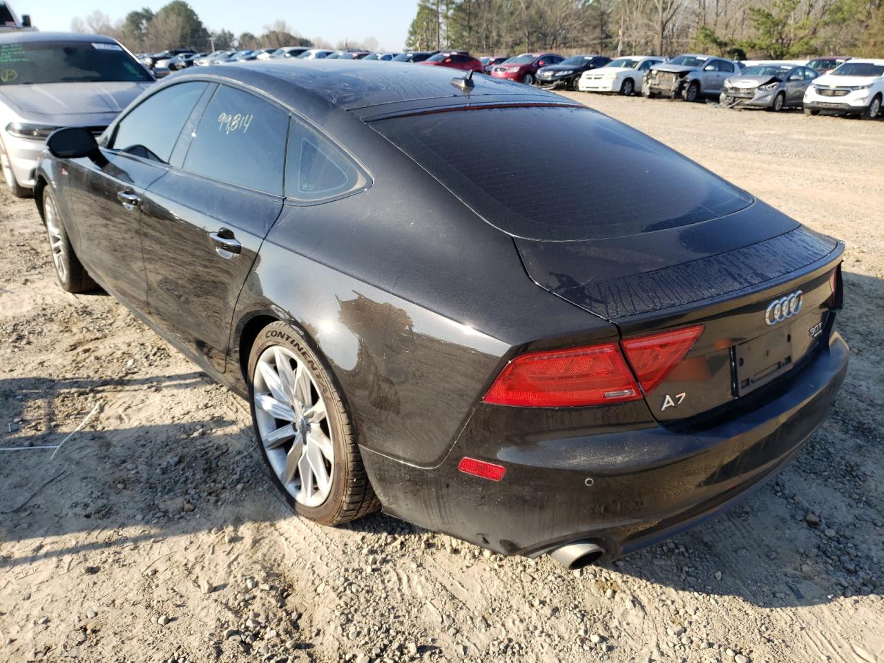 Photo 3 from auction – 2013 AUDI A7 PREMIUM with VIN WAUYGAFC1DN035805