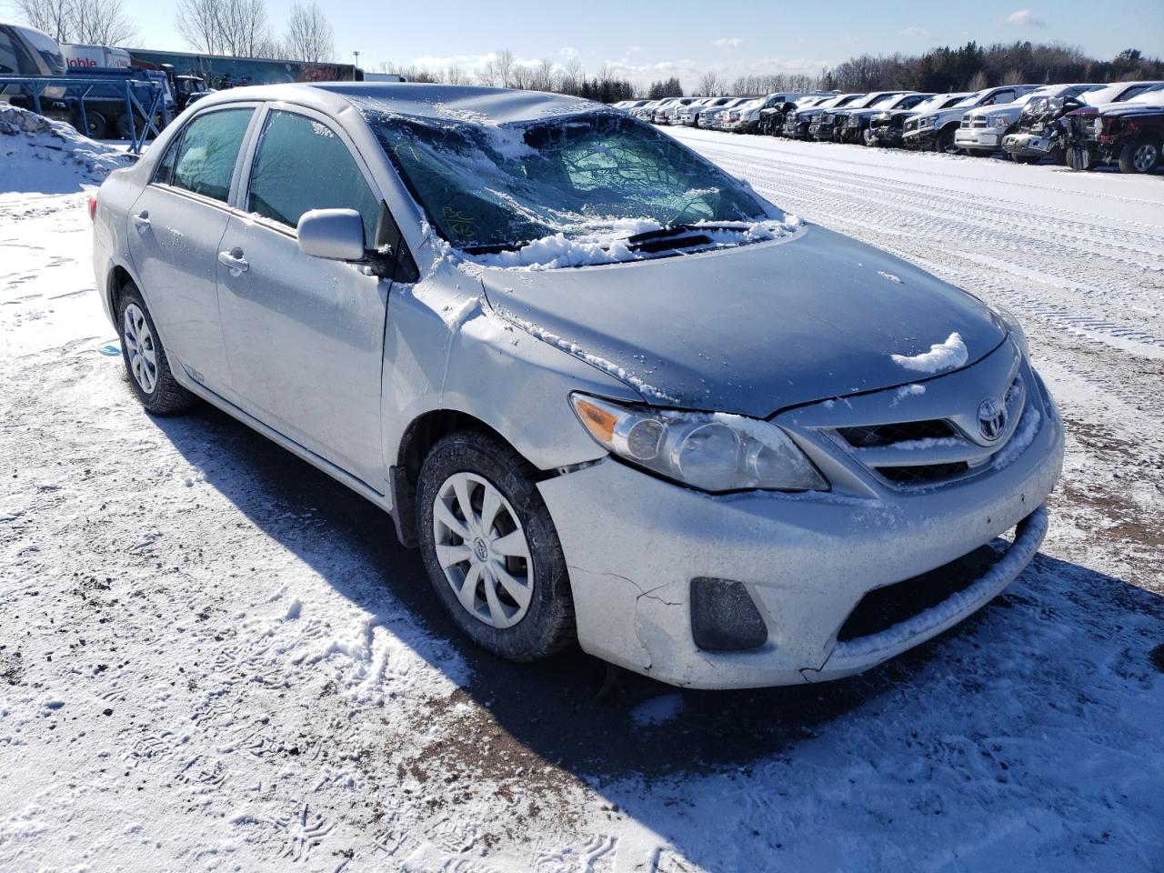 TOYOTA COROLLA BA 2013 with VIN 2T1BU4EE4DC124647 - Photo from auction