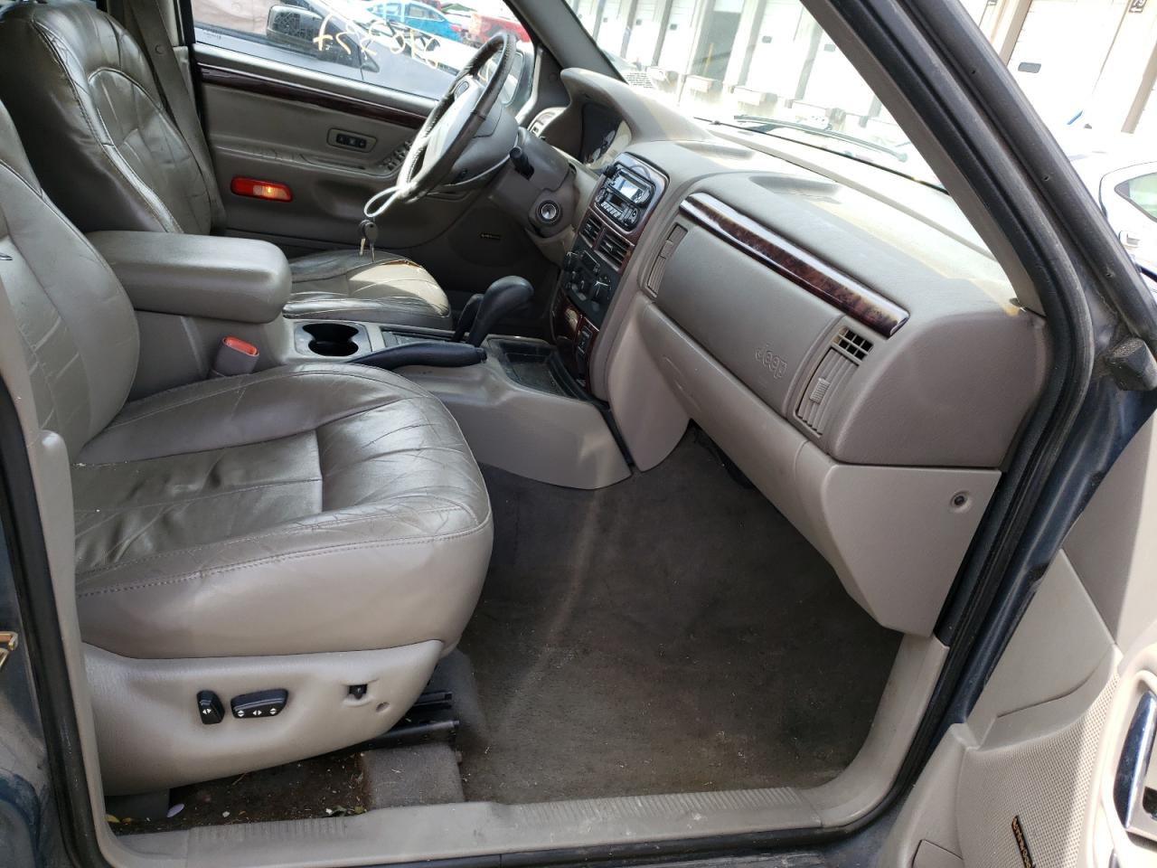 Photo 5 from auction – 2001 JEEP GRAND CHER with VIN 1J4GW58N41C613582