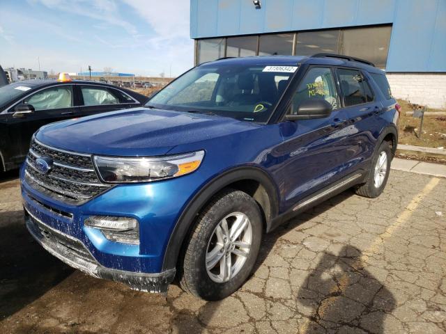 Photo 2 from auction – 2021 FORD EXPLORER X with VIN 1FMSK8DH6MGA29271
