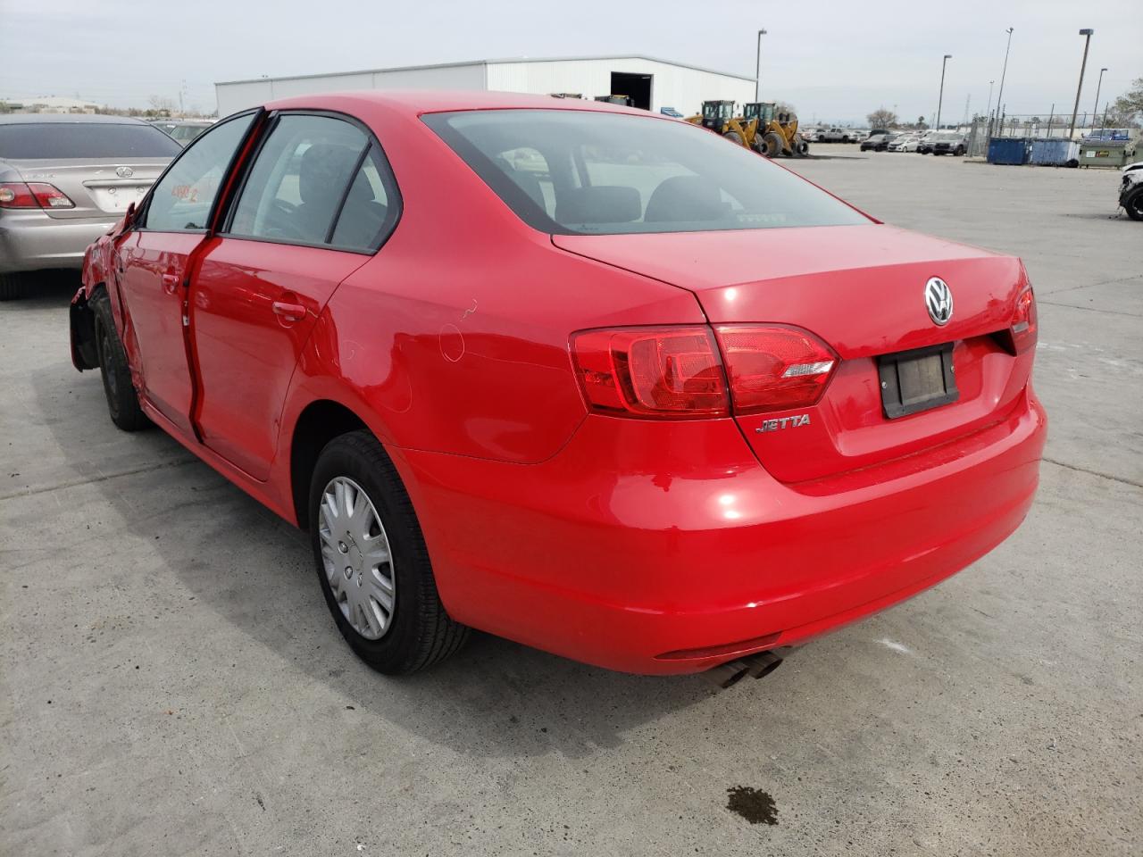 Photo 3 from auction – 2012 VOLKSWAGEN JETTA BASE with VIN 3VW2K7AJ2CM463470