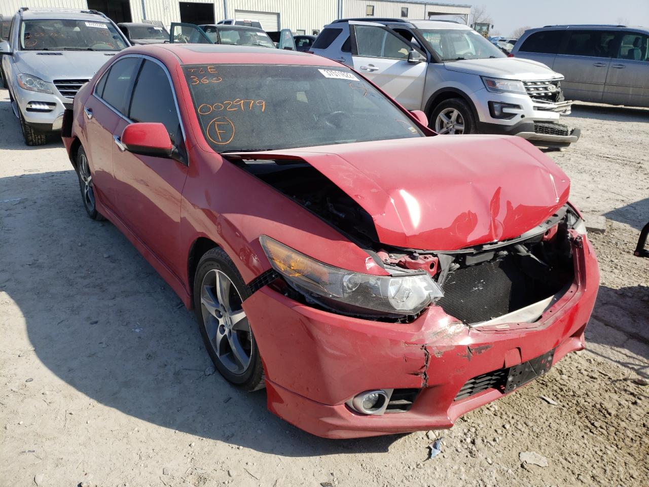 Photo 1 from auction – 2013 ACURA TSX SE with VIN JH4CU2E88DC002979