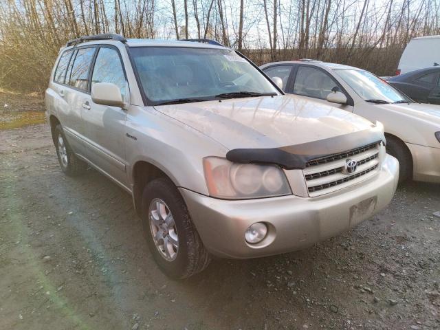 TOYOTA HIGHLANDER 2002 with VIN JTEHF21A220077844 - Photo from auction