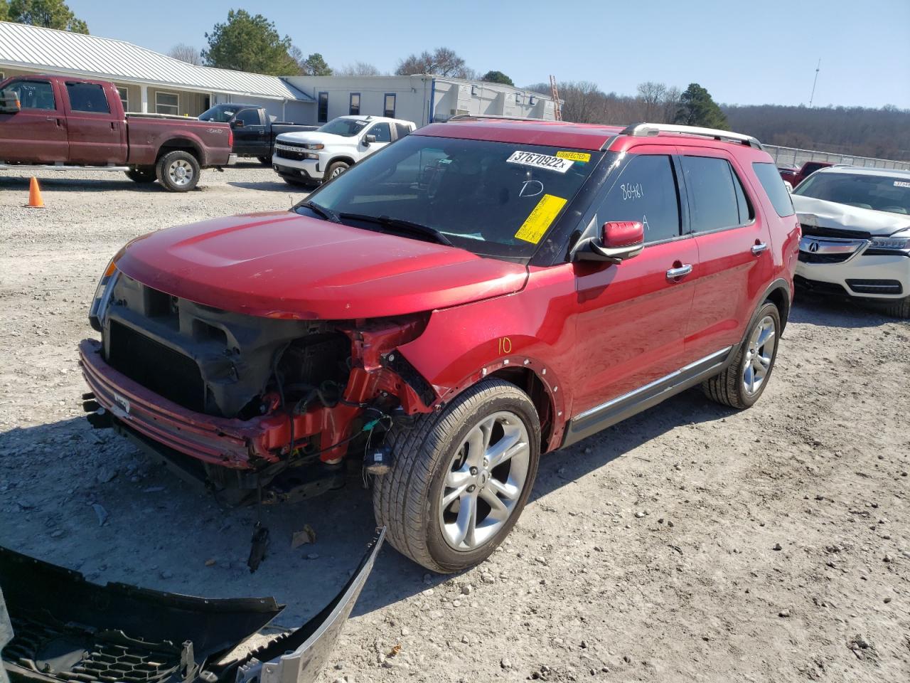 Photo 2 from auction – 2012 FORD EXPLORER L with VIN 1FMHK7F87CGA59251