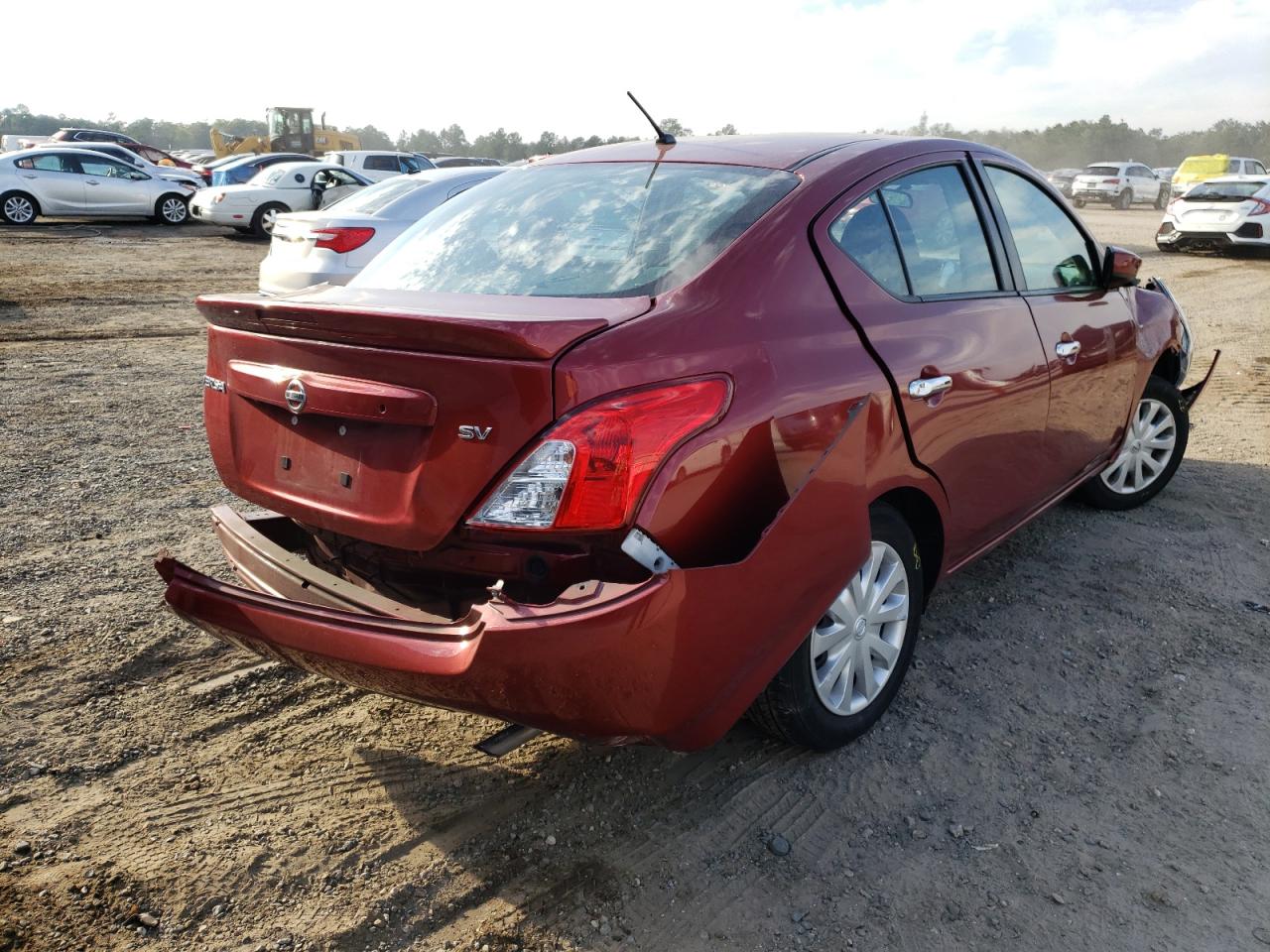 Photo 4 from auction – 2019 NISSAN VERSA S with VIN 3N1CN7AP9KL842248