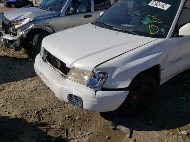 Photo 9 from auction – 2001 SUBARU FORESTER S with VIN JF1SF65621H706645