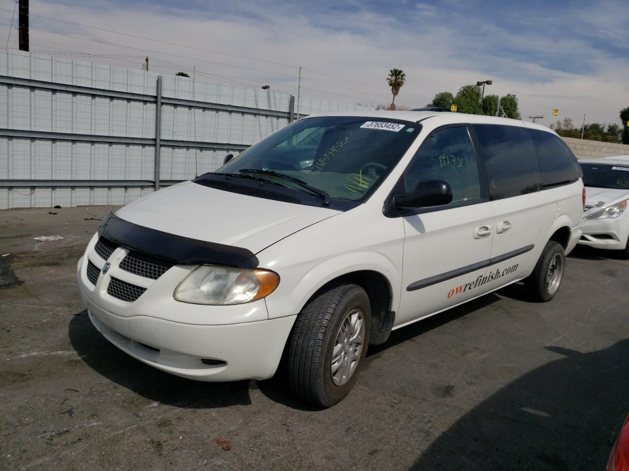 Photo 2 from auction – 2003 DODGE GRAND CARA with VIN 2D4GP34343R185506