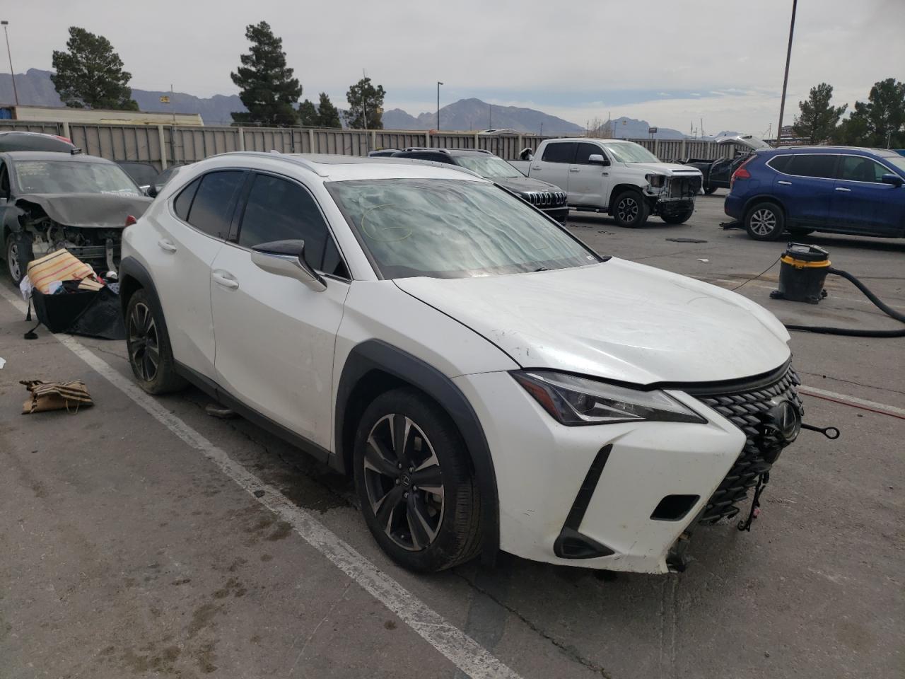 LEXUS UX 200 2019 with VIN JTHY3JBH0K2013050 - Photo from auction