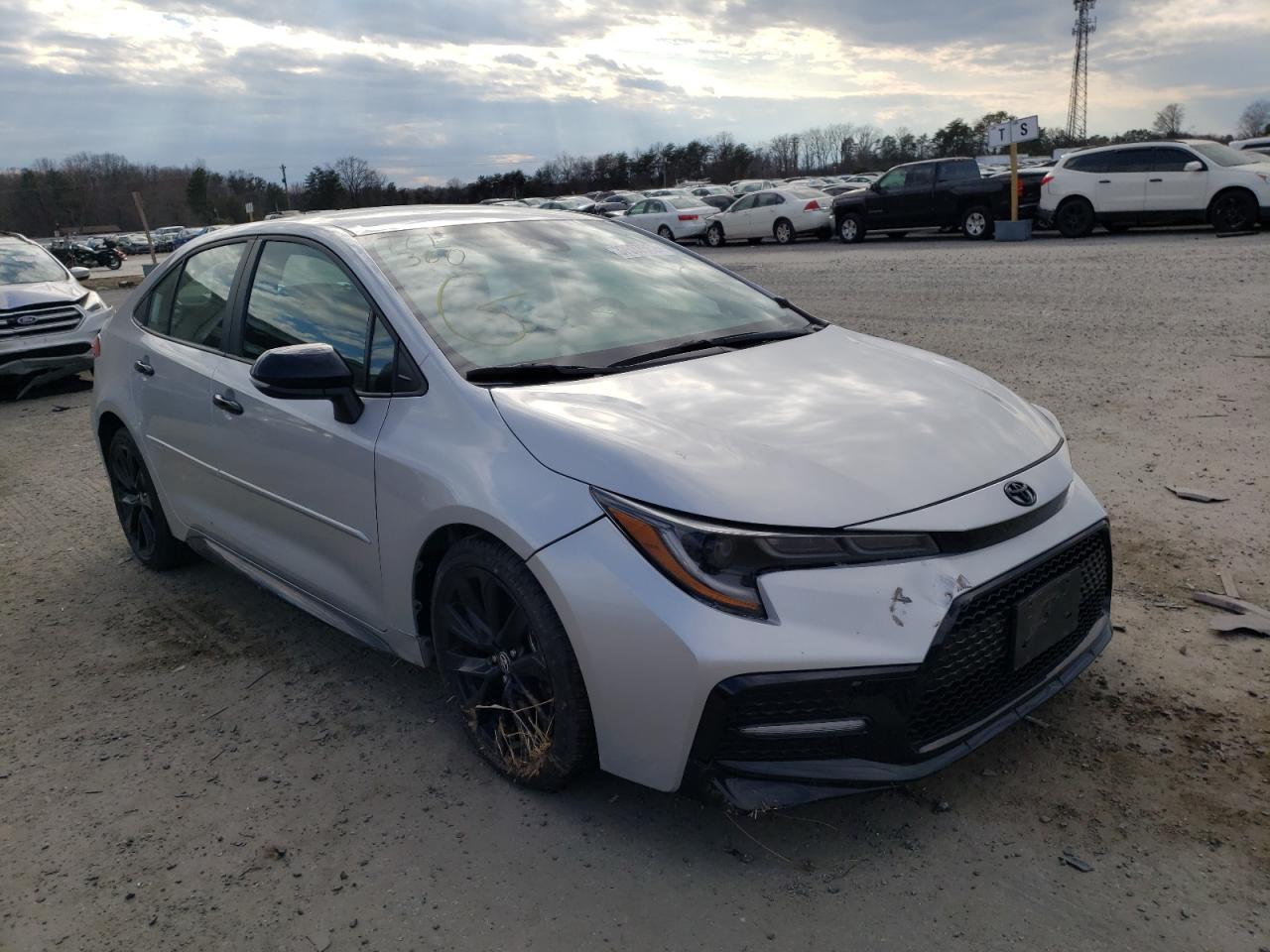 Photo 1 from auction – 2021 TOYOTA COROLLA SE with VIN 5YFS4MCE6MP075258