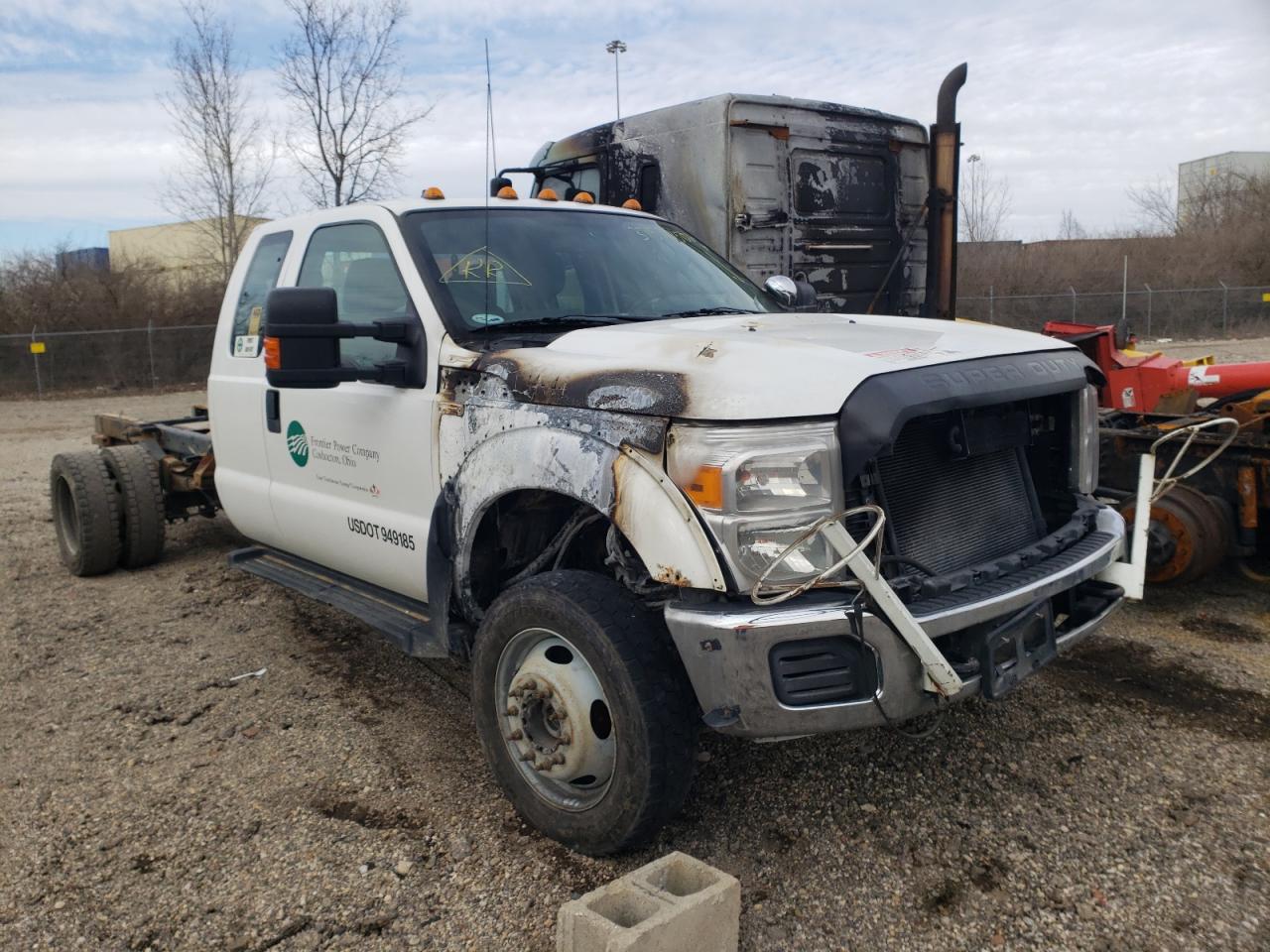 FORD F550 SUPER 2014 with VIN 1FD0X5HY3EEB68174 - Photo from auction