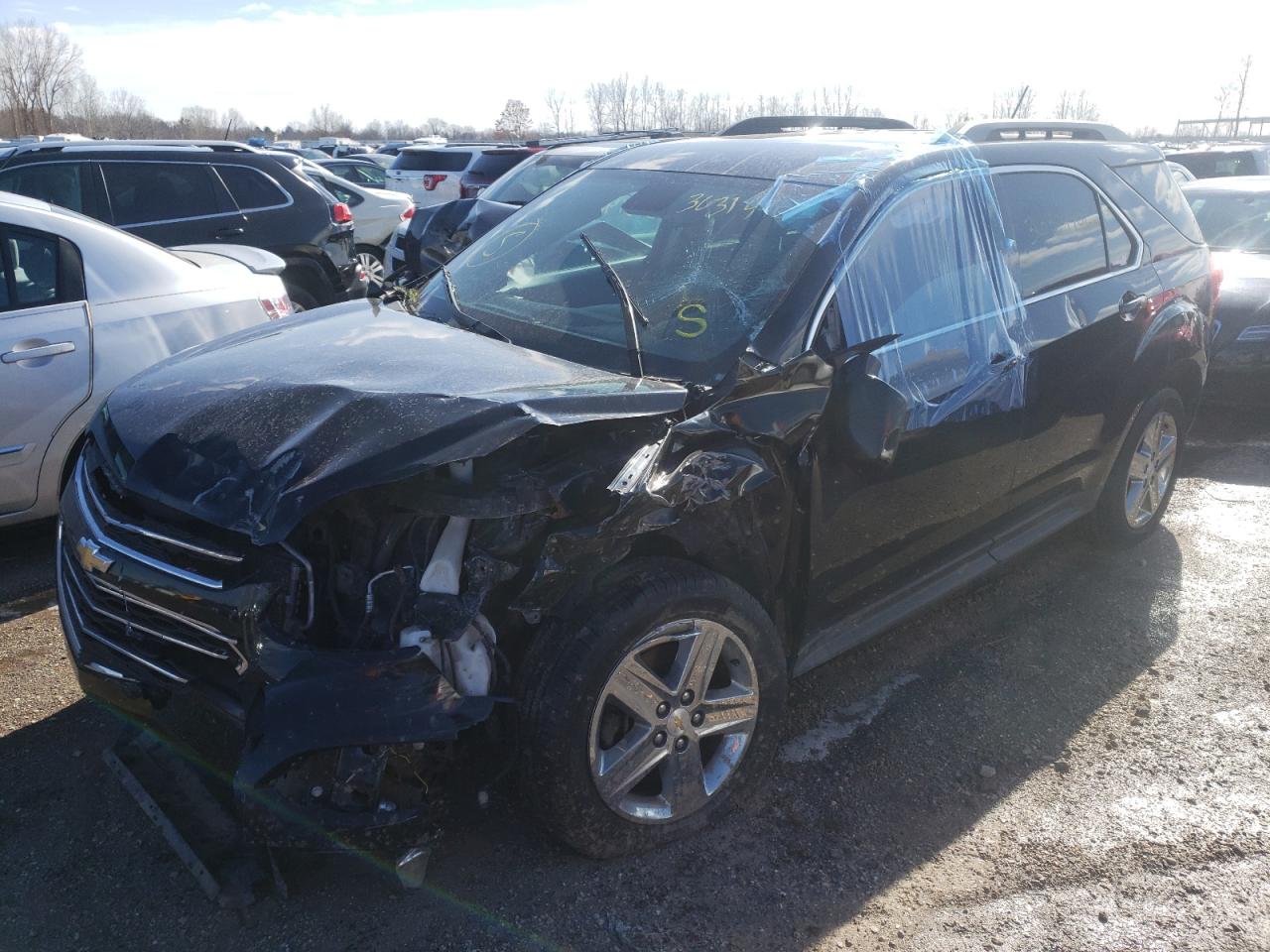 Photo 2 from auction – 2016 CHEVROLET EQUINOX LT with VIN 2GNFLFEK7G6205080